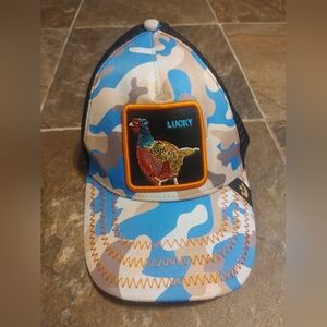 Goorin Bros Lucky Pheasant Kablamo Capsule Limited Edition Camo Trucker Hat